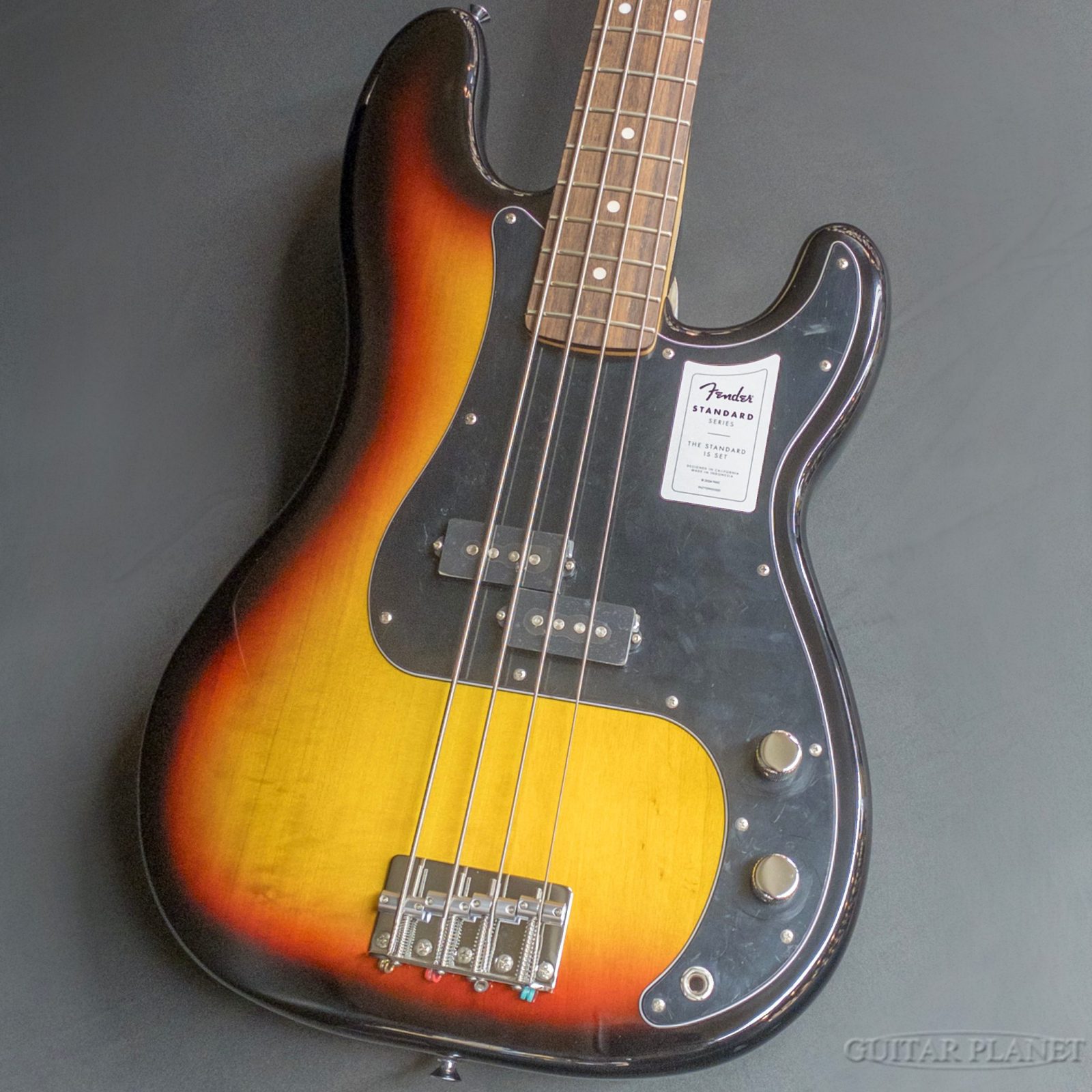 Fender / Standard Precision Bass -3 Color Sunburst/Indian Laurel Fingerboard-【4.07kg】新品[フェンダー][4弦,4Strings][Passive,パッシブ][実物画像][ベース館]