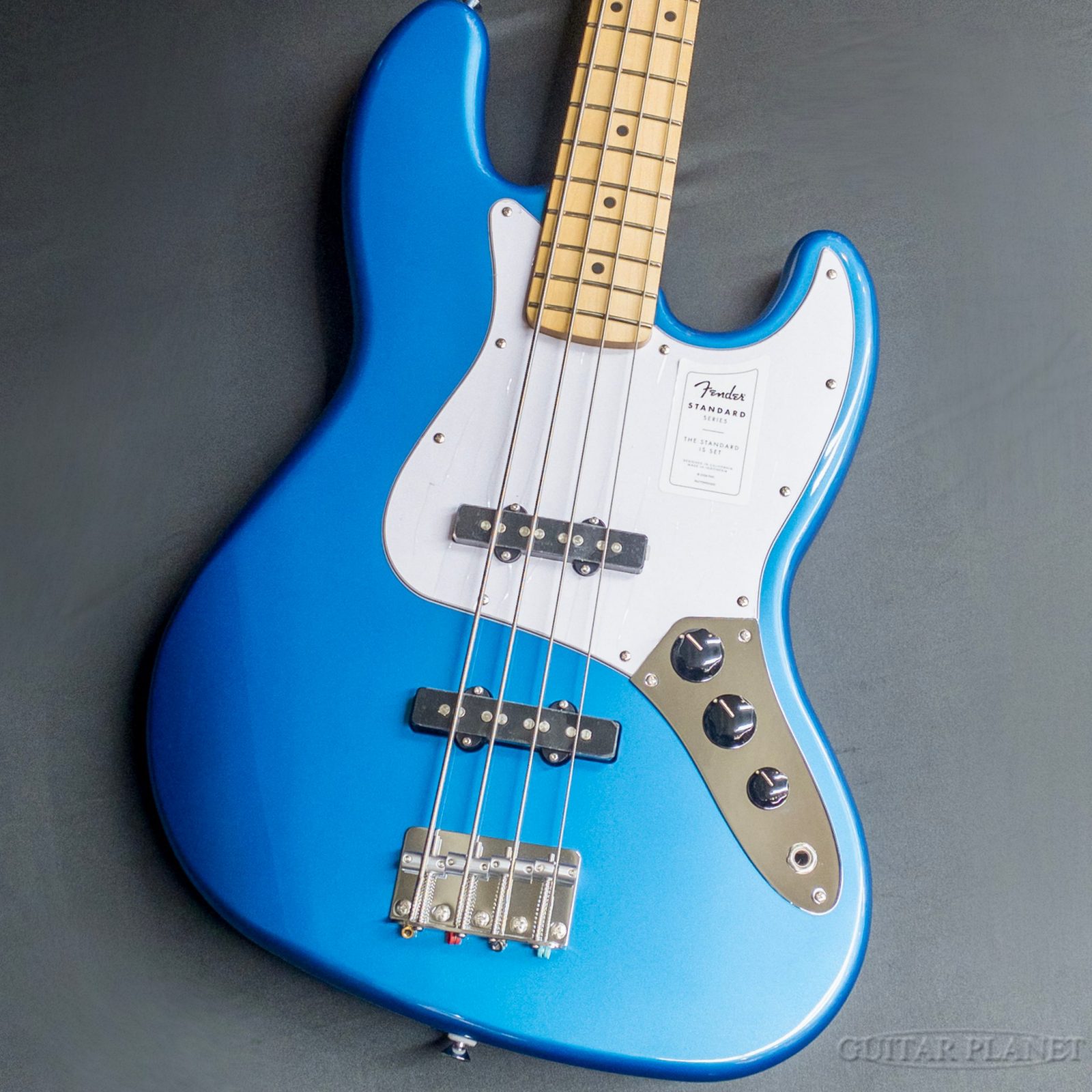 Other - Fender / Standard Jazz Bass -Aqua Marine Metallic/Maple Fingerboard-【4.18kg】[フェンダー][4弦,4Strings][Passive,パッシブ][実物画像][ベース館]