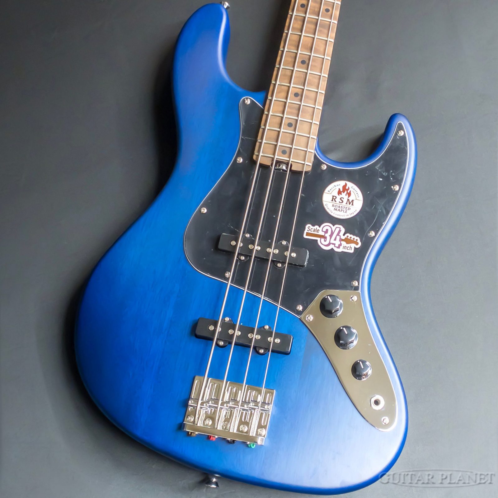 Bacchus / WL4-STD/RSM -BLU-S-【3.99kg】[バッカス][4弦,4Strings][Passive,パッシブ][実物画像][ベース館]