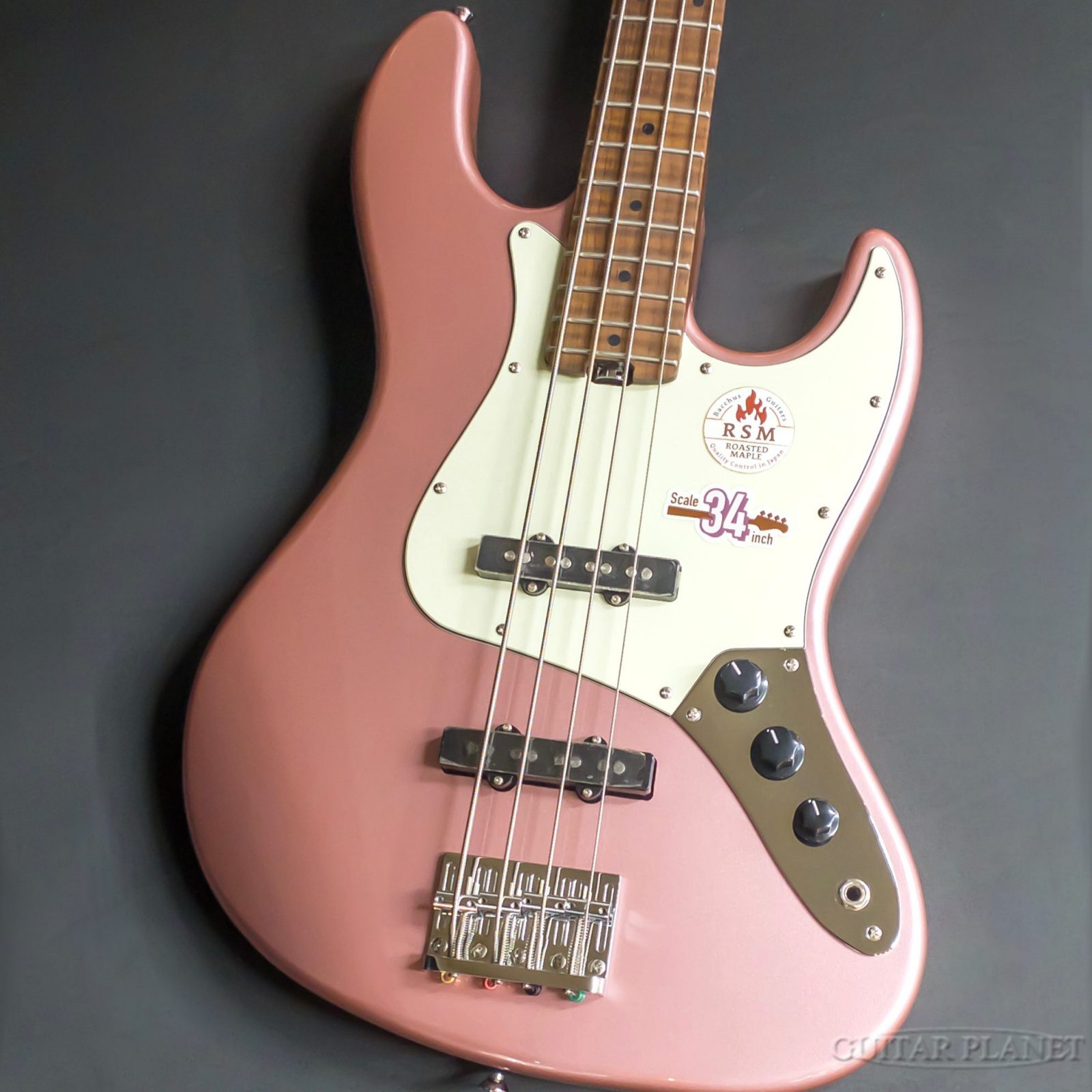 樂天商城 - Bacchus / WL4-STD/RSM -BGM-【3.75kg】[バッカス][4弦,4Strings][Passive,パッシブ][実物画像][ベース館]