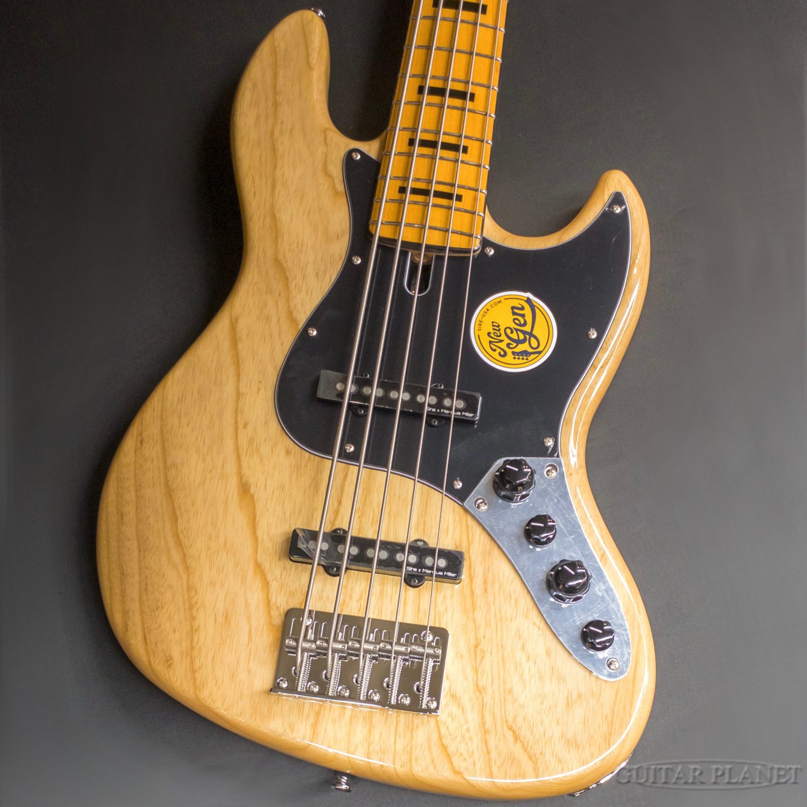 Sire / Marcus Miller V7 Vintage Ash-5 -Natural-【4.15kg】[サイヤー][5弦,5Strings][Active,アクティブ][実物画像][ベース館]
