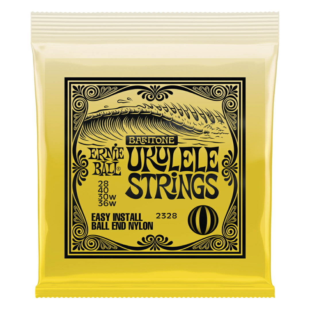 ERNIE BALL / #2328 BARITONE UKULELE ナイロンボールエンド[アーニーボール][バリ...
