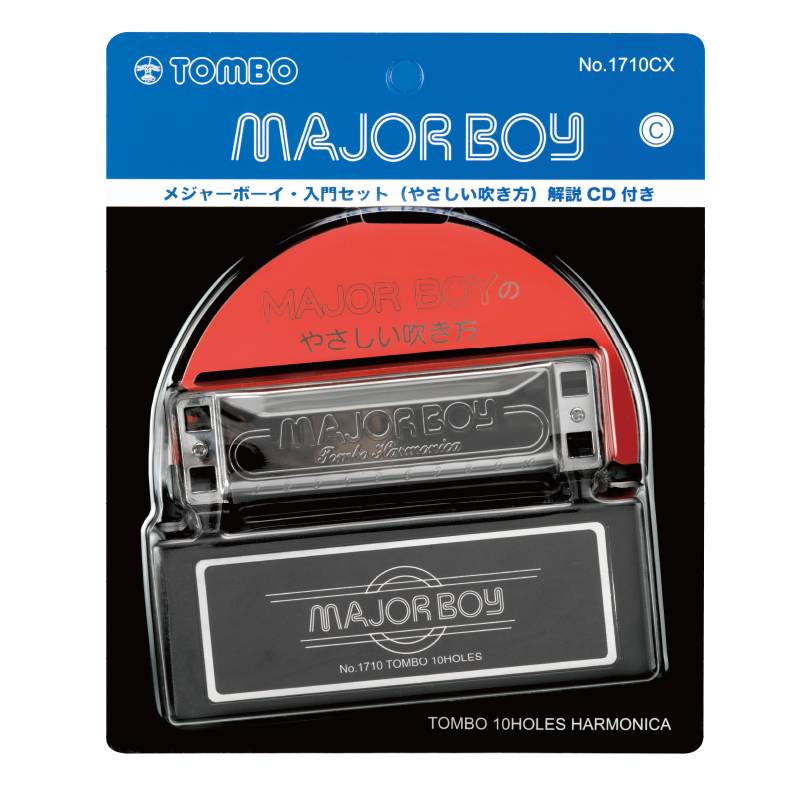 TOMBO 1710CX Major Boy C SғZbg Vi CDt 10z[n[jJ[g{][W[{[C][10,10H][Harmonica]