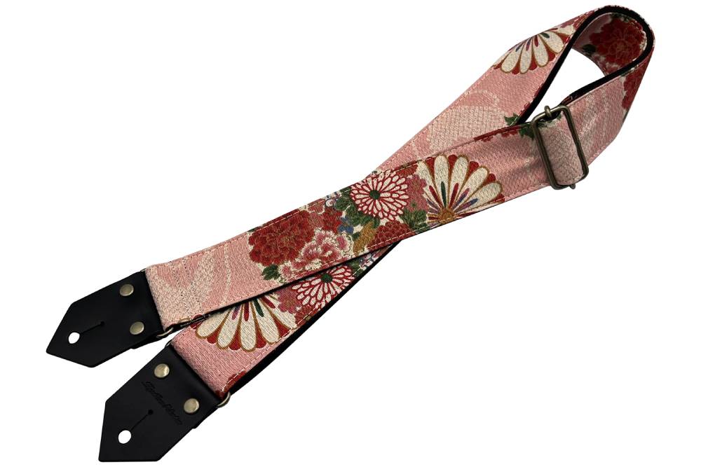 SpiceNote / ES-PWG50F1PK��FlowerPK�ɿ��� ���������ȥ�å�[���ѥ����Ρ���][Guitar Strap][������/�١�����]