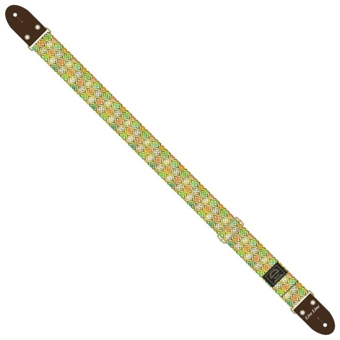 Live Line - Live Line LST28SR30 畳縁／桜蘭 ギターストラップ[ライブライン][Guitar Strap][ギター/ベース用]