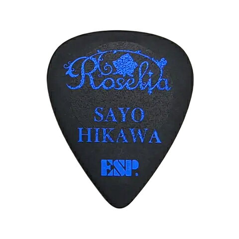 Roselia Signature Pick デザインを一新した、実際にライブで使用されているデザインのピックを発売します。 表裏ともに滑り止めのサンドグリップ加工されています。 仕様 ポリアセタール／ティアドロップ型／1.0mm／サンドグリップ加工 ※当商品は通信販売に限りご用意が可能でございます。実店舗での実機確認・試奏はお受け出来ませんので予めご了承ください。 ※掲載画像はサンプルになります。実際にお届けする商品とは色味や木目が異なる場合がございますのでご了承ください。 お問い合わせ:03-3259-0031　