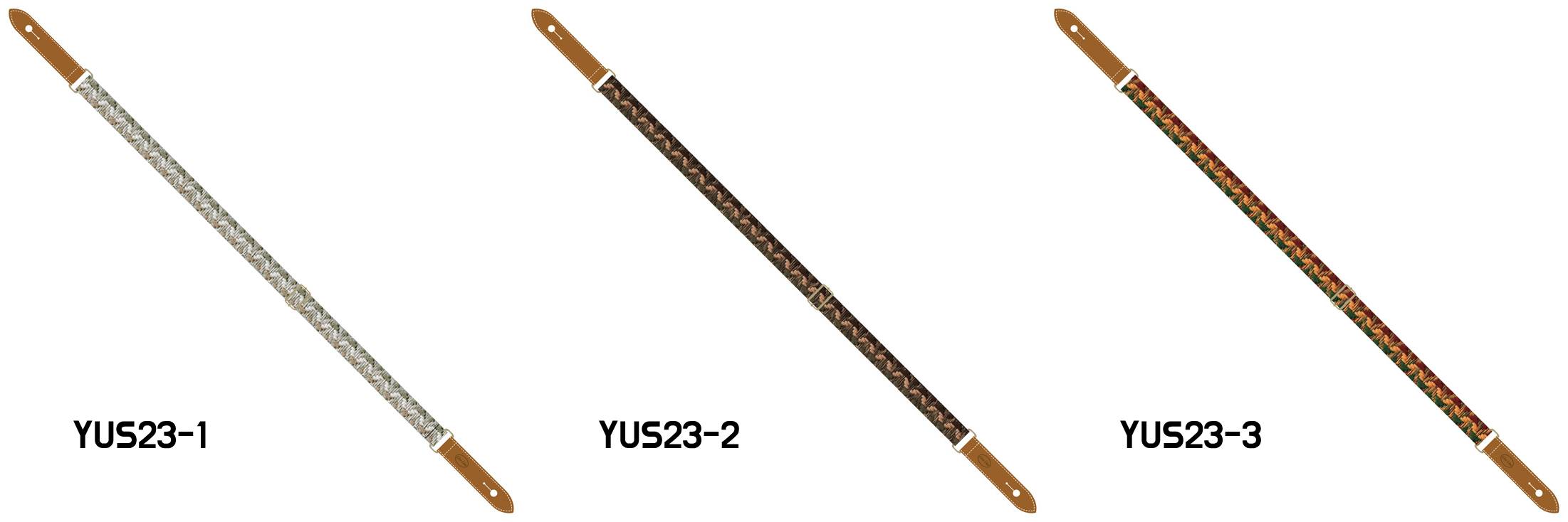 Live Line YUS23 レース編みウクレレストラップ[ライブライン][Ukulele Strap]