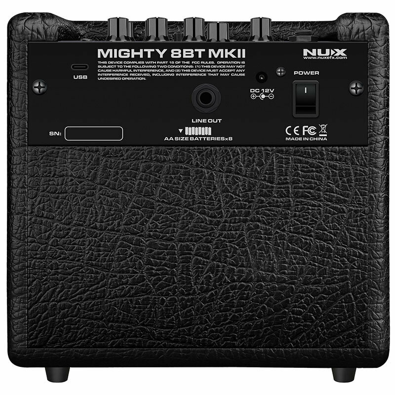 NUX Mighty 8BT MKII 新品 ポータブルギターアンプ[ニューエックス][Bluetooth,ブルートゥース][マイティ8][Guitar Amplifier]