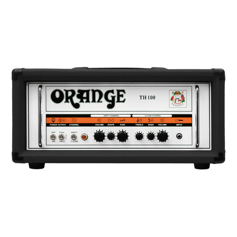Guitar Amp （Head） - 【100W】Orange TH100 BK Head新品 ギターアンプヘッド[オレンジ][Black,ブラック][真空管搭載][Guitar Amplifier,Head]