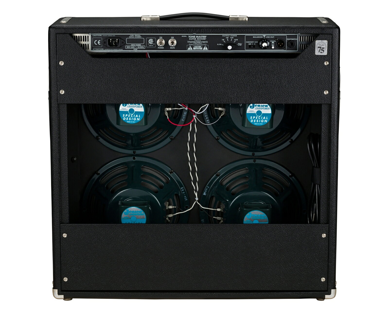 Fender Tone Master Super Reverb -Black- 【最大45W】新品[フェンダー][トーンマ...