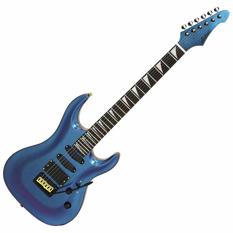 【限定カラー!!】Aria Pro II MAC-CC BLPP(Blue/Purple)[アリアプロ2][青,紫,ブルー,パープル][マジョーラ,マルチカラー][Electric Guitar,エレキギター]