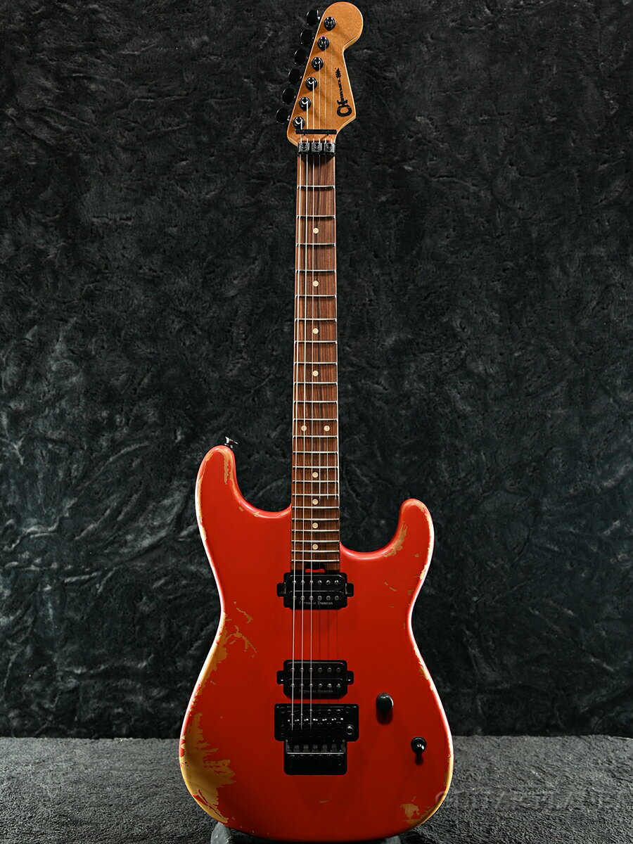 Charvel Pro Mod Relic San Dimas Style 1 HH FR -Weathered Orange- 新品 シャーベル オレンジ Stratocaster,ストラトキャスタータイプ Electric Guitar,エレキギター