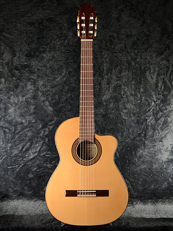 Antonio Sanchez EG-3 Spruce 新品 スペイン製[アントニオサンチェス][スプルース][Natural,木目][ガットギター,エレガット][ピエゾピックアップ,コンデンサーマイク][Classical Guitar,クラシックギター]