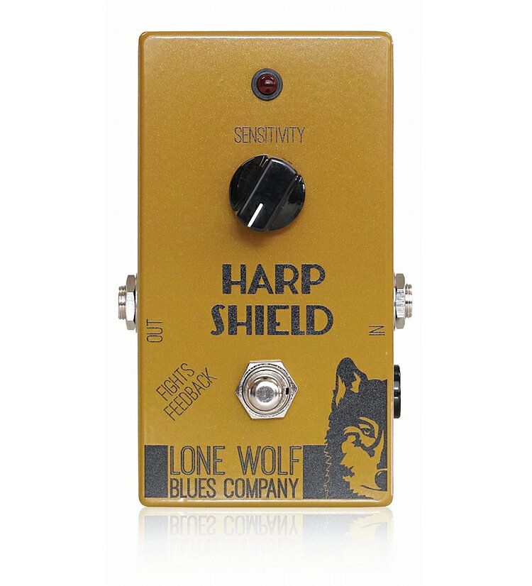 Lone Wolf Blues Company Harp Shield 新品 ブルースハープ用ノイズゲート[ローンウルフブルースカンパニー][ハープシールド][Noise Gate][Blues Harp][Effector,エフェクター]