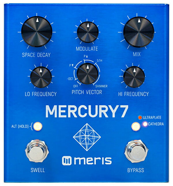 meris Mercury7 Reverb 新品 リバーブ メリス マーキュリー Echo,エコー Effector,エフェクター