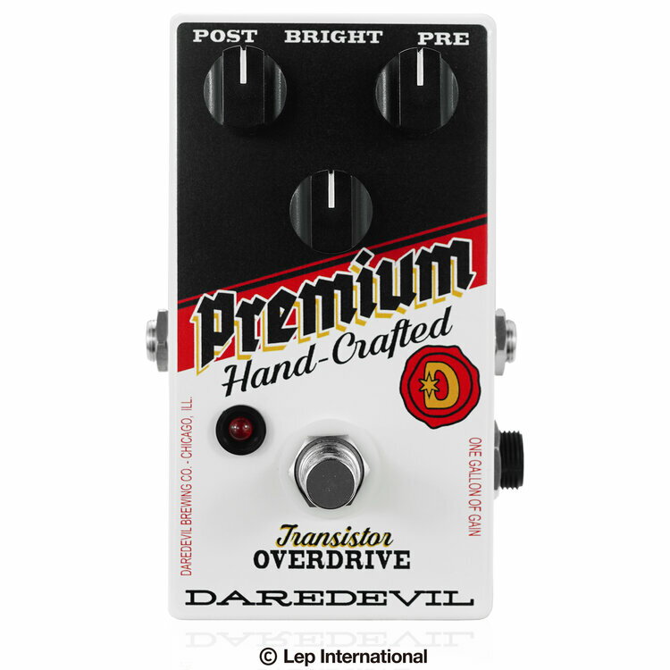 Daredevil Pedals Premium OD 新品 オーバードライブ[デアデビルペダルズ ][プレミアム][OverDrive][Effector,エフェクター]