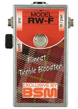 BSM RW-F 新品 ミディアムゲイン トレブルブースター Booster Ron Wood,ロンウッド,The Rolling Stones Effector,エフェクター _rs