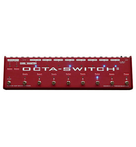 Carl Martin OCTA-SWITCH MKII 新品 スイッチャー[カールマーチン][オクタスイッチ][Switcher][Effector,エフェクター][OCTA SWITCH]