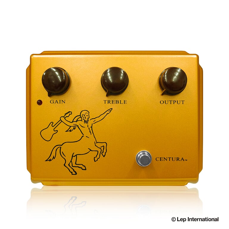 Ceriatone Centura Matte Gold 絵付き 新品 セリアトーン センチュラ centaur,ケンタウロスタイプ ゴールド,金 オーバードライブ Effector,エフェクター