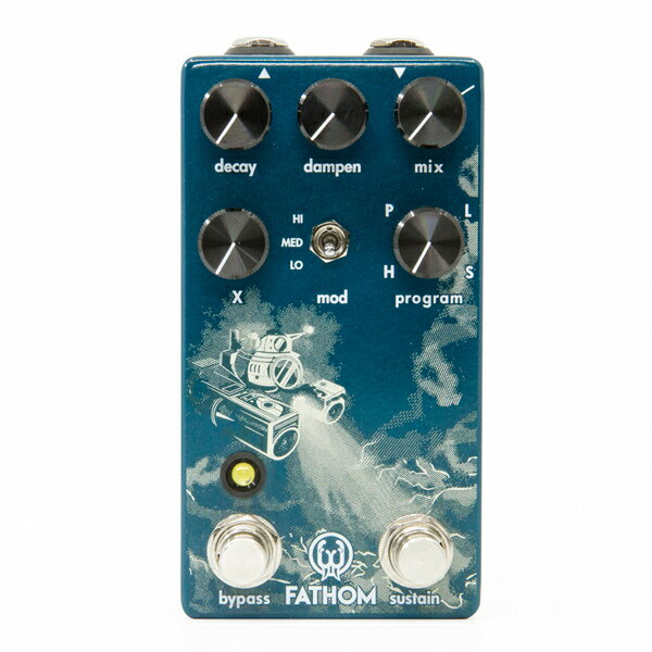 WALRUS AUDIO FATHOM 新品 リバーブ[ウォルラスオーディオ][ファゾム][Reverb][Effector,エフェクター](2)