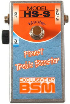 BSM HS-S Master 新品 トレブル ブースター Booster Deep Purple,Ritchie Blackmore,リッチーブラックモア Machine Head Effector,エフェクター