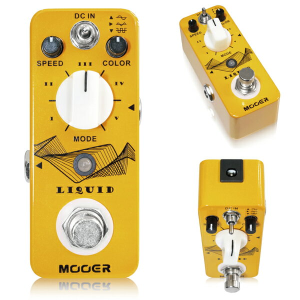 Mooer Liquid 新品 フェイザー ムーア リキッド Phaser Effector,エフェクター