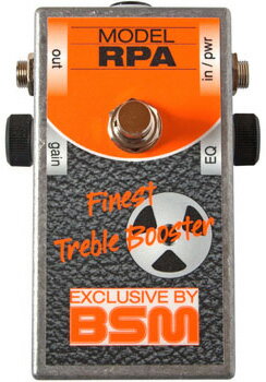 BSM RPA 新品 ブースター Ritchie Blackmore,リッチーブラックモア Booster Effector,エフェクター