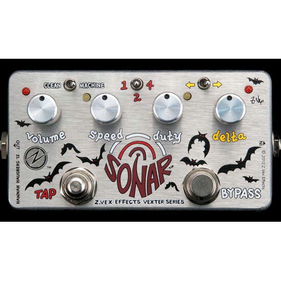 Z.VEX Sonar 新品 Vexter Series[ジーベックス,ゼットベックス][ソナー][Tremolo,トレモロ][ベクスターシリーズ][Effector,エフェクター]