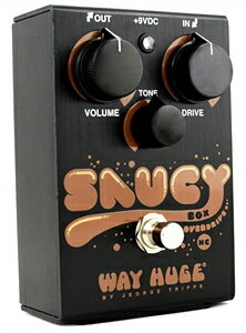 WAY HUGE Saucy Box HC WHE205HC 新品 オーバードライブ[ウェイヒュージ][サウシーボックス][Overdrive][歪み][Effector,エフェクター,ペダル][WHE-205HC]