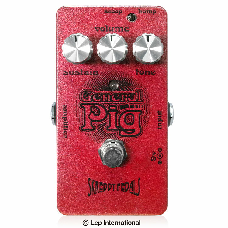 Skreddy Pedals General Pig 新品 ファズ/ディストーション[スクレディペダルズ][ジェネラルピッグ][Fuzz][Big Muffタイプ][Effector,エフェクター]