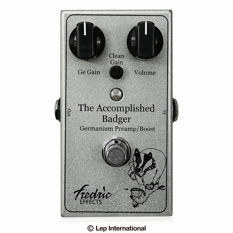 Fredric Effects Accomplished Badger 新品 ブースター[フレドリックエフェクツ][アカンプリッシュトバジャー][Booster][Effector,エフェクター]