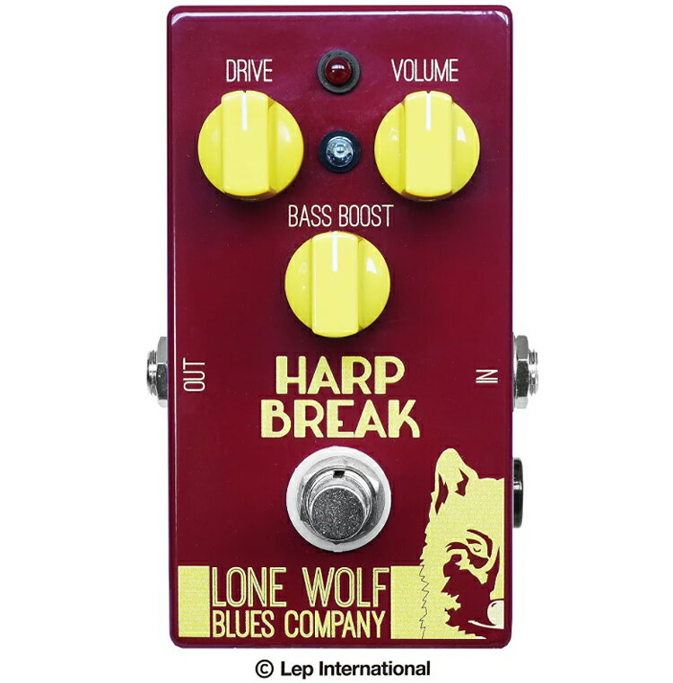 Lone Wolf Blues Company Harp Break 新品 ディストーション[ローンウルフブルースカンパニー][ハープブレーク][Distortion][Effector,エフェクター]