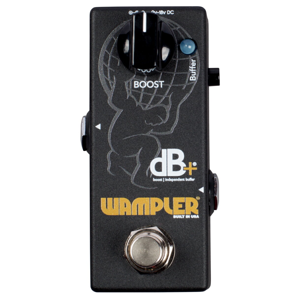 Wampler Pedals dB+ Boost/Independent Buffer 新品 [ワンプラー][バッファー,ブースター][Effector,エフェクター]