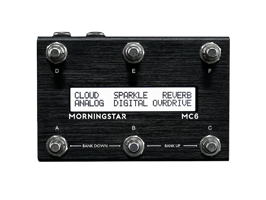 Morningstar FX MC6 MKII 新品 モーニングスター Switcher,スイッチャー MIDIコントローラー Effector,エフェクター