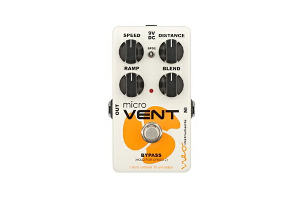 Neo Instruments micro VENT 16 新品 ロータリースピーカーサウンド [ネオインストゥルメンツ][マイクロベント][Modulation,コーラス][Effector,エフェクター]