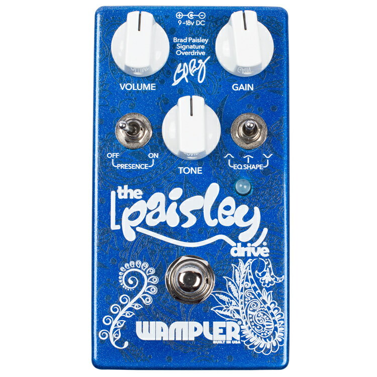 Wampler Pedals Brad Paisley: Paisley Drive 新品 