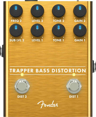 Fender Trapper Bass Distortion 新品 ベース用ディストーション[フェンダー][トラッパー][Effector,エフェクター,ペダル]