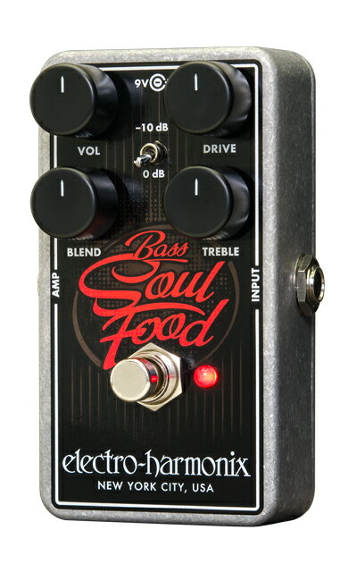 electro-harmonix Bass Soul Food 新品 オーバードライブ/クリーンブースター エレクトロハーモニクス ソウルフード ケンタウルス Overdrive Clean Booster Effector,エフェクター