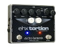 EHX TortionはElectro-Harmonixのフラッグシップモデルとなる オーバードライブ/ディストーションです。優れたオーバードライブで、 広大なサウンドレンジをカバーし、多用性という言葉の意味を再定義するほど 幅広い用途に適した製品です。 チューブライクなレスポンスとトーンを持った サウンドが得られるアナログJFETテクノロジーを採用。 BoostスイッチでのNormal/Boostモードの選択に加え、 4-way Pre-Gainコントロールで歪みのニュアンスまでも 自在にコントロールすることが可能です。 ・Boost Switch ・4-way Pre-Gain Selector ・Balanced XLR Output(w/Cabinet Emulation) ・Buffered Bypass ・電源：9Vバッテリー or ・9V DCセンターマイナスアダプター JP9.6DC-200（付属） お問い合わせフリーダイヤル:0120-37-9630　