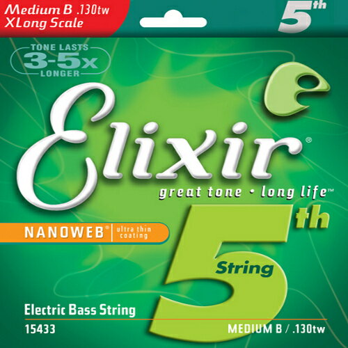 Elixir NANOWEB Medium Low-B Ex