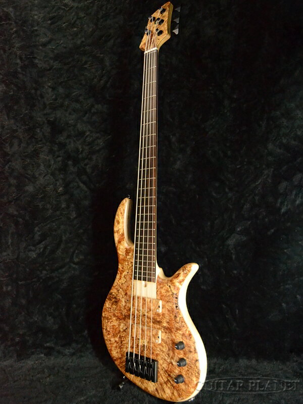 elrick Gold Series E-volution SLC 5 -Spalted Maple- 新品[エルリック][ゴールドシリーズ][エボリューション][スティーブ・ローソン][スポルテッドメイプル][5strings,5弦][Electric Bass,エレキベース]