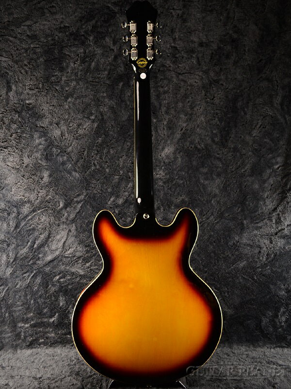 Epiphone Casino Left Handed Vintage Sunburst 新品[エピフォン][カジノ][ヴィンテージサンバースト][レフティ,左用][セミアコ/フルアコ][Electric Guitar,エレキギター]