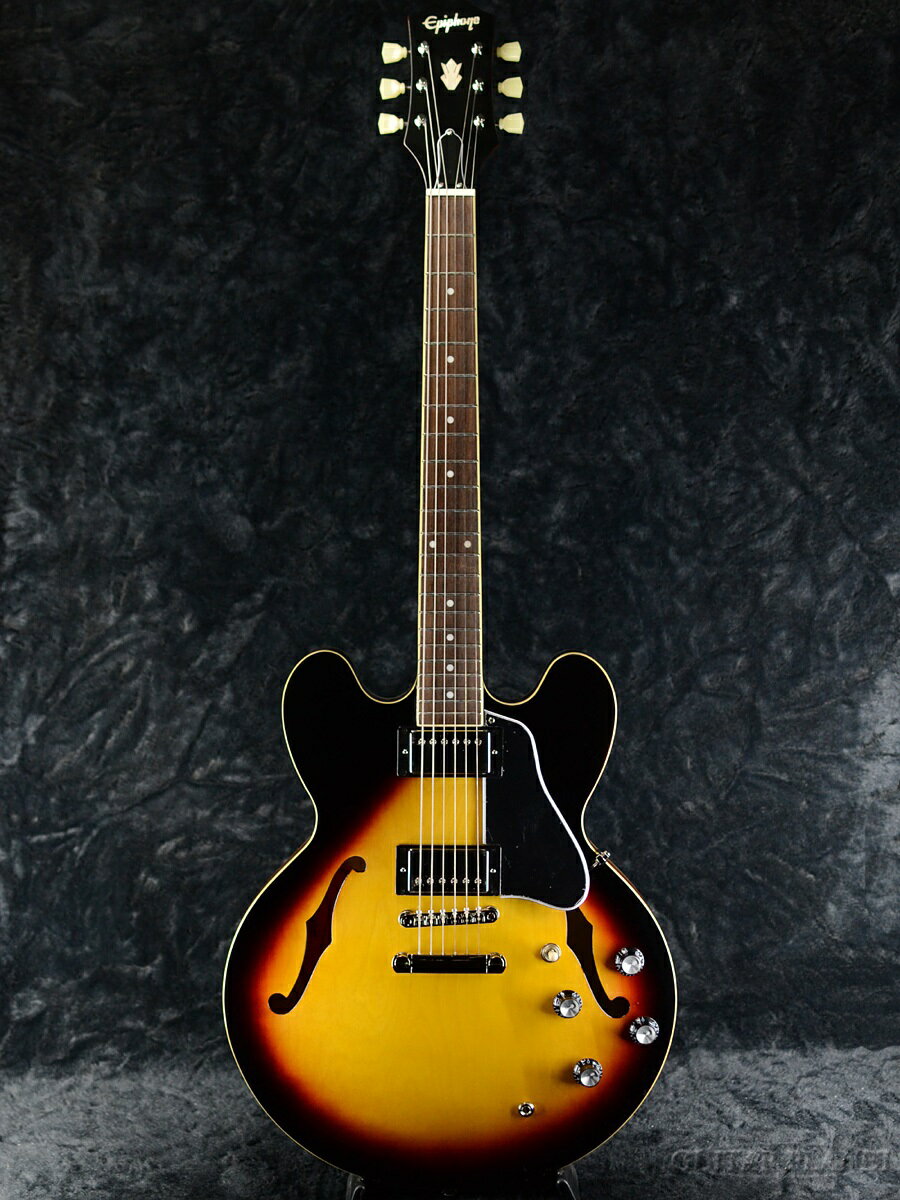 Epiphone ES-335 -Vintage Sunburst- 新品[エピフォン][ES335][サンバースト][セミアコ][Electric Guitar,エレキギター]