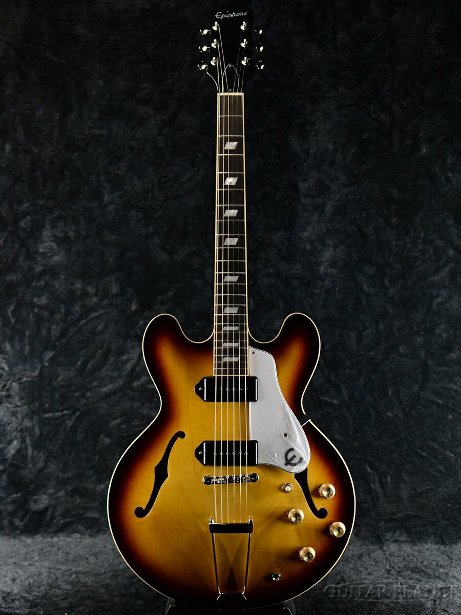 Epiphone Casino (USA Collection) -Vintage Burst- 新品 サンバースト[エピフォン][Gibson,ギブソン][カジノ][セミアコ/フルアコ][Sunburst][エレキギター,Electric Guitar]_fp