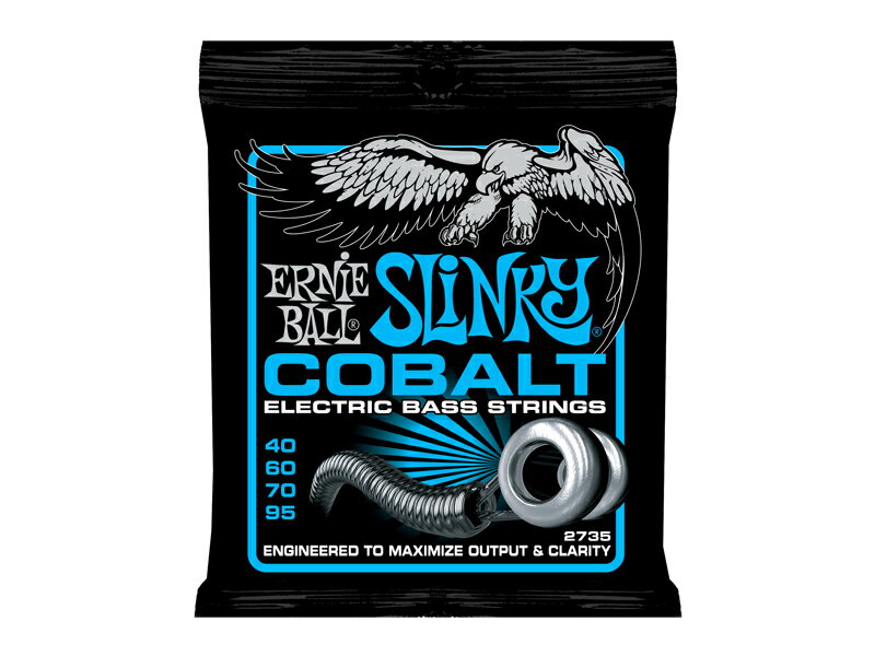 ERNIE BALL 40-95 #2735 Cobalt Extra Slinky Bass[アーニーボール][コバルト][エクストラスリンキー][ベース弦,String]