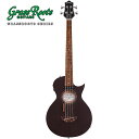 GrassRoots G-AC-BASS -See Thru Black Satin- 新品 グラスルーツ ESPブランド ブラック,黒 Acoustic Bass Guitar,アコベ,アコースティックベース