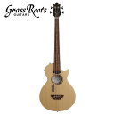 GrassRoots G-AC-BASS-FL -Natural Satin- 新品 グラスルーツ ESPブランド Acoustic Bass Guitar,アコベ,アコースティックベース Fretless,フレットレス