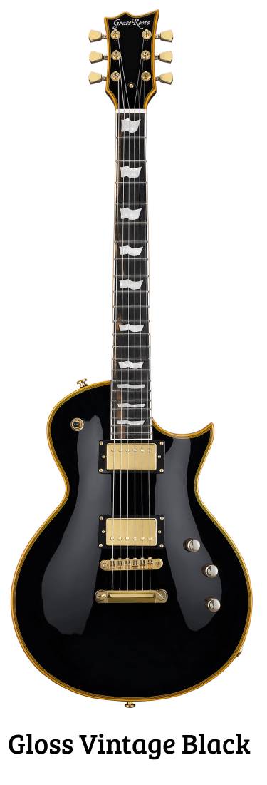 GrassRoots / G-EC CTM 新品[グラスルーツ][ESPブランド][Les Paul Custom,レスポ...