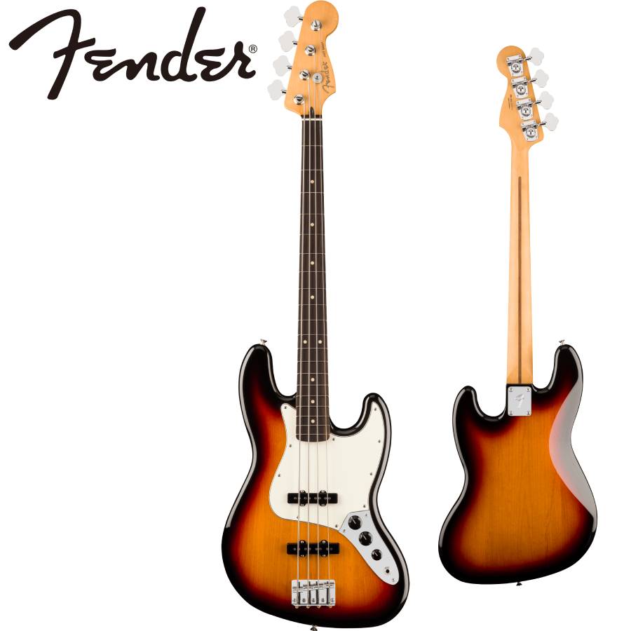 Fender Player II Jazz Bass -3-Color Sunburst / Rosewood- 新品 [フェンダー][プレイヤー2][ジャズベース,JB][サンバースト][エレキベース,Electric Bass][メキシコ製]