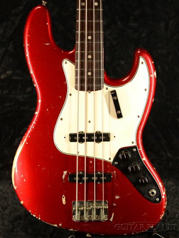 【中古】Fender 1965 Jazz Bass -Candy Apple Red/Matching Head- 1965年製[フェンダー][キャンディアップルレッド,赤][マッチングヘッド][ジャズベース][Electric Bass,エレキベース]【used_ベース】